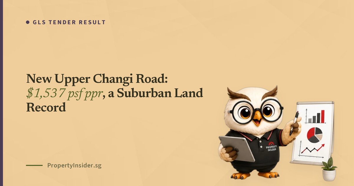 New Upper Changi Road GLS Tender Result