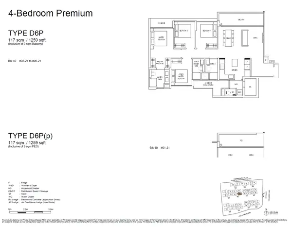 Amberwood at Holland — floor plan D6P, 4 Bedroom Premium, D10