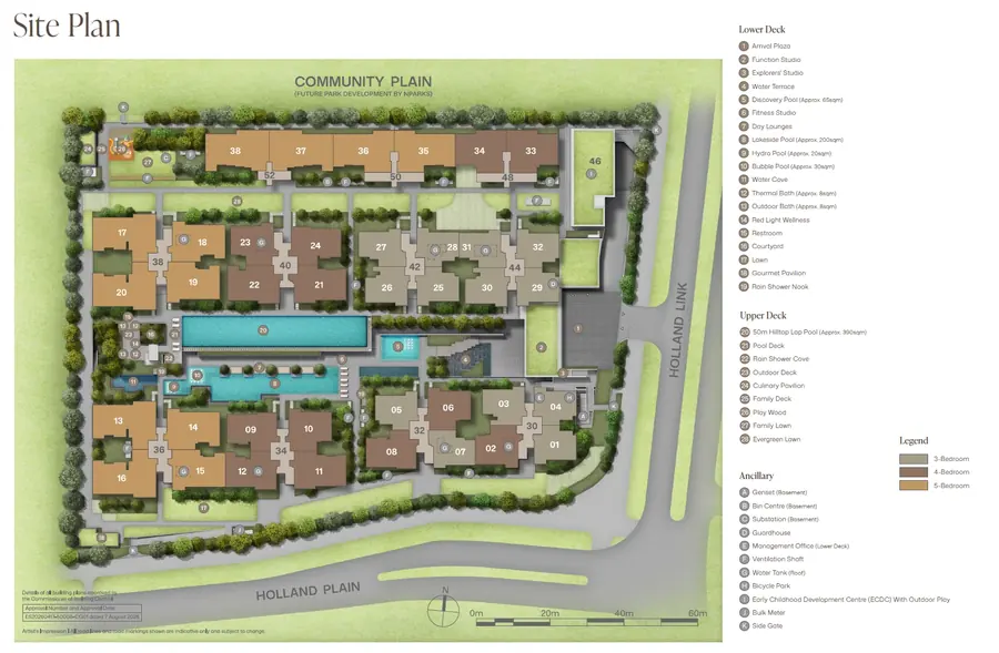 Amberwood at Holland — site plan 1, D10