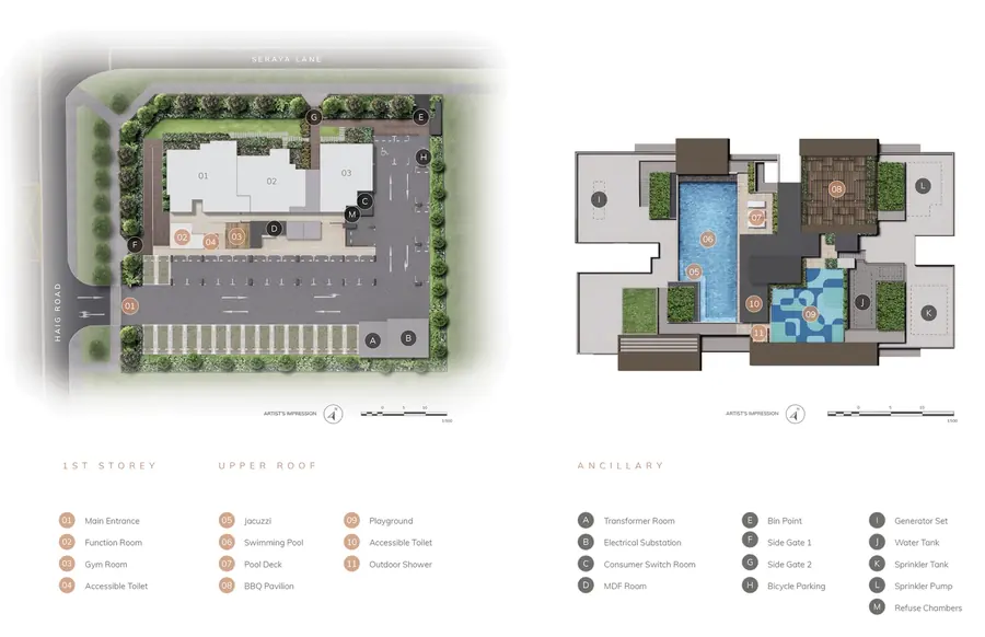 Ardor Residence — site plan 1, D15
