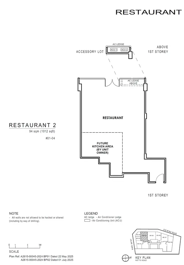 Artisan 8 — floor plan Restaurant 2, Restaurant, D20