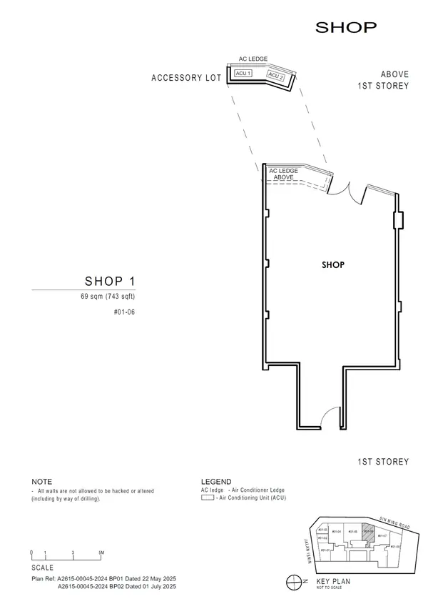 Artisan 8 — floor plan Shop 1, Shop, D20