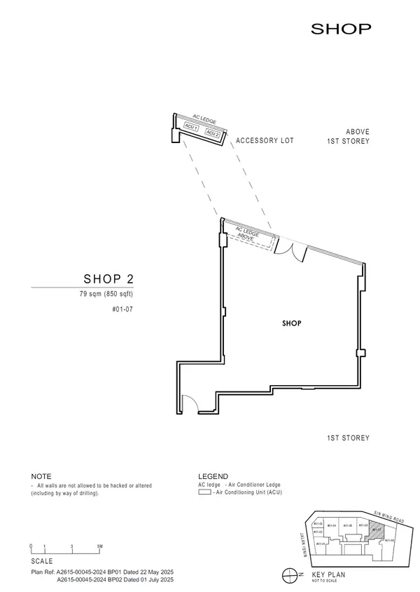 Artisan 8 — floor plan Shop 2, Shop, D20