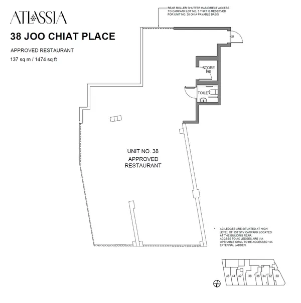 Atlassia — floor plan #38, Commercial, D15