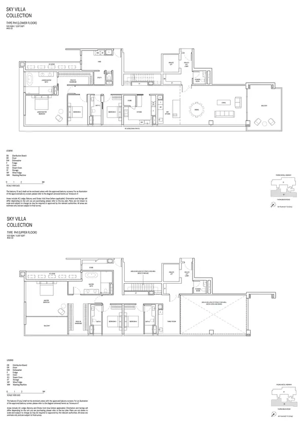 Aurea — floor plan PH1, PH1, D07
