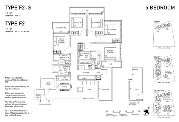 Bagnall Haus — floor plan F2, 5 Bedroom, D16