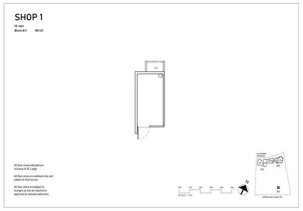 Bagnall Haus — floor plan Shop 1, Shop, D16