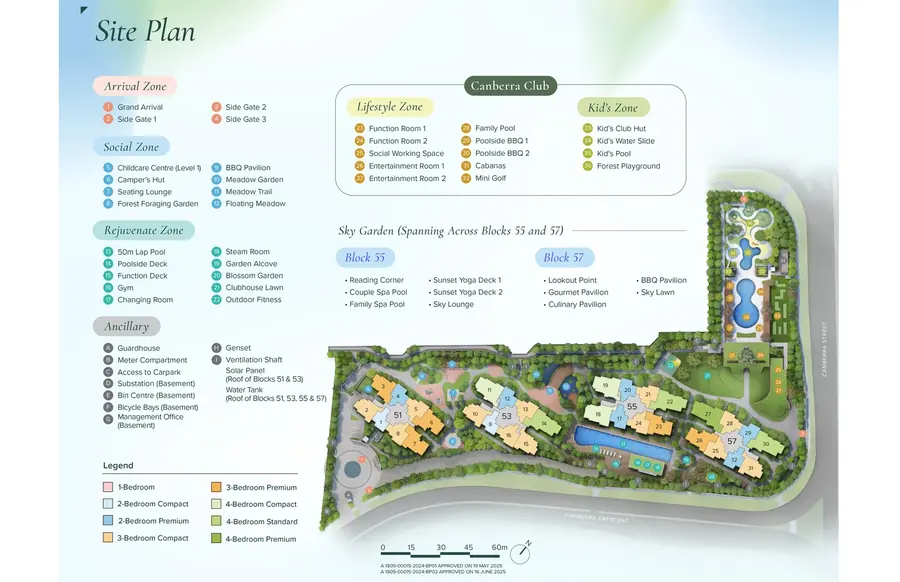 Canberra Crescent Residences — site plan 1, D27