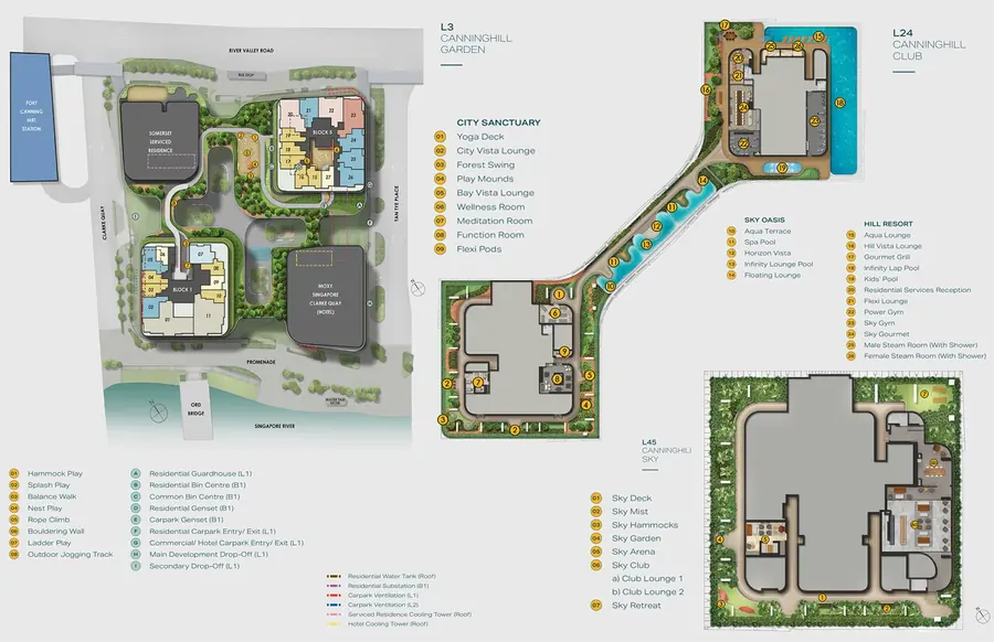 Canninghill Piers — site plan 1, D06