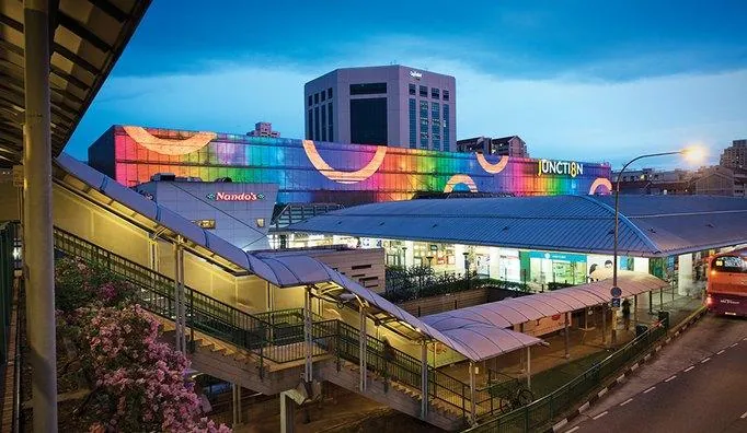Junction 8 mall at Bishan, one Circle Line stop from Lorong Chuan