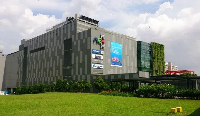 NEX mall at Serangoon, one Circle Line stop from Lorong Chuan
