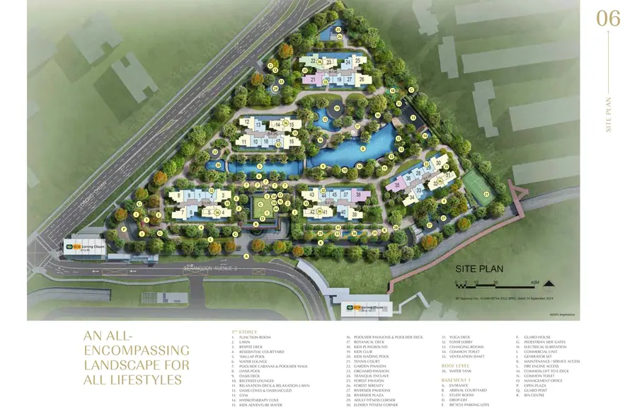 Chuan Park — site plan 1, D19