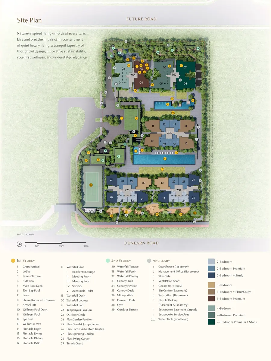 Dunearn House — site plan 1, D11