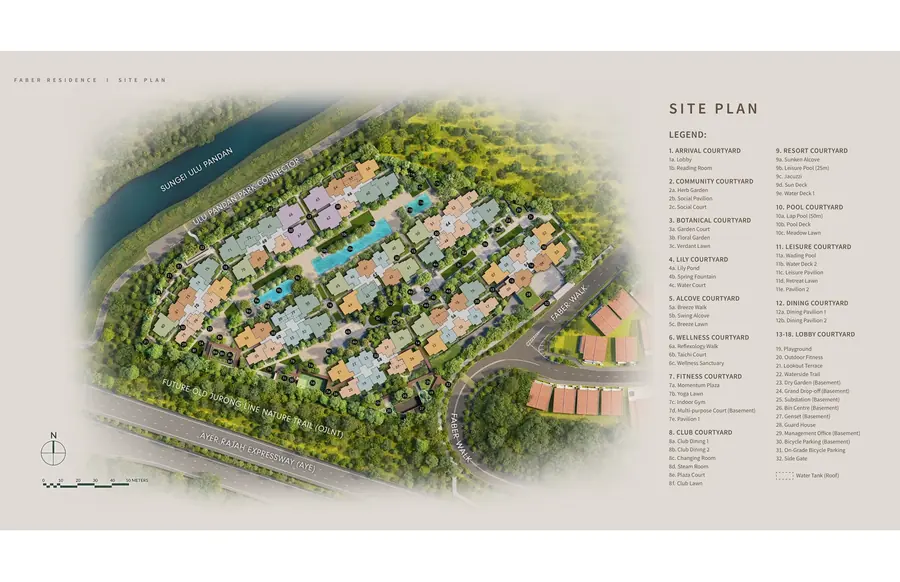 Faber Residence — site plan 1, D05
