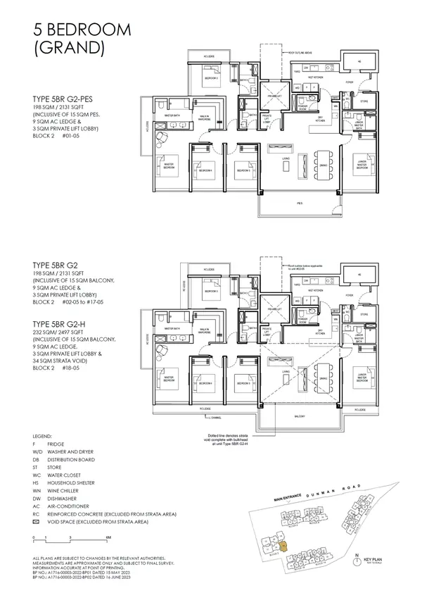 Grand Dunman — floor plan 5BR G2, 5 Bedroom (grand), D15