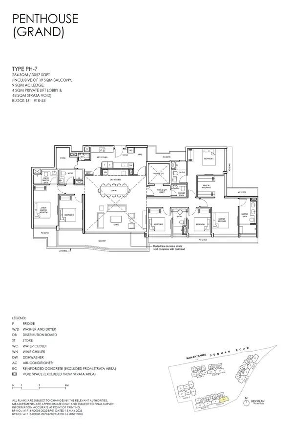 Grand Dunman — floor plan PH-7, Penthouse (grand), D15