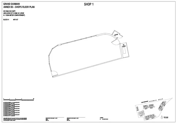 Grand Dunman — floor plan Shop 1, Shop, D15