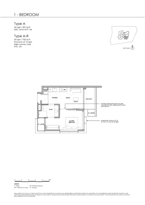 Grange 1866 — floor plan A-R, 1 Bedroom, D10