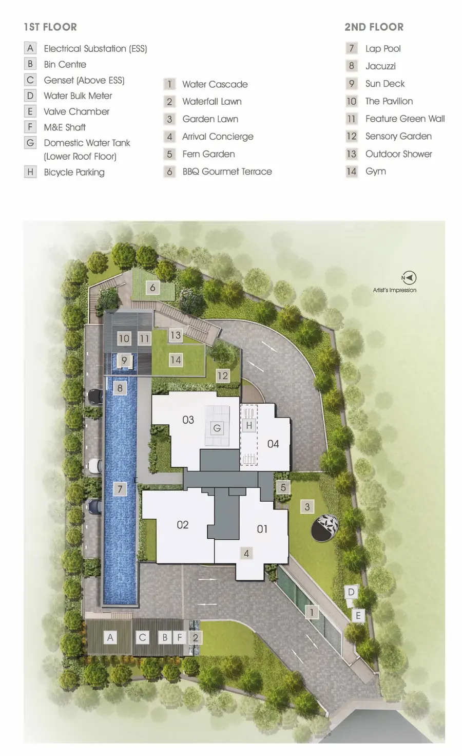 Grange 1866 — site plan 1, D10