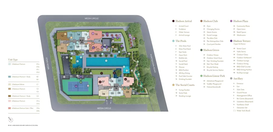 Hudson Place Residences — site plan 1, D05