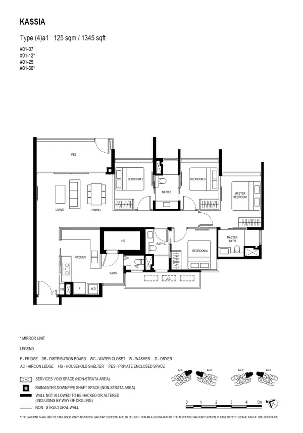 Kassia — floor plan (4)a1, 4 Bedroom, D17