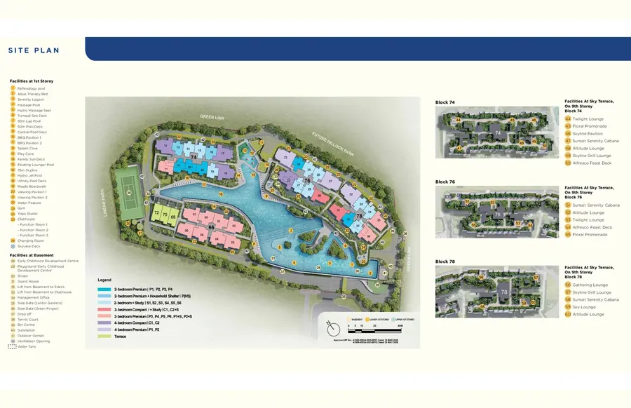 Lentor Gardens Residences — site plan 1, D26