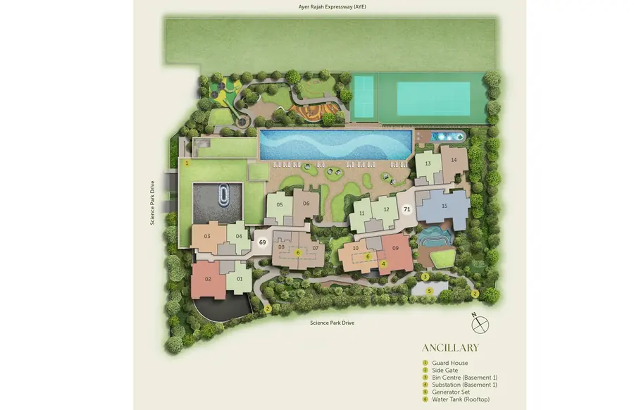 Lyndenwoods — site plan 1, D05