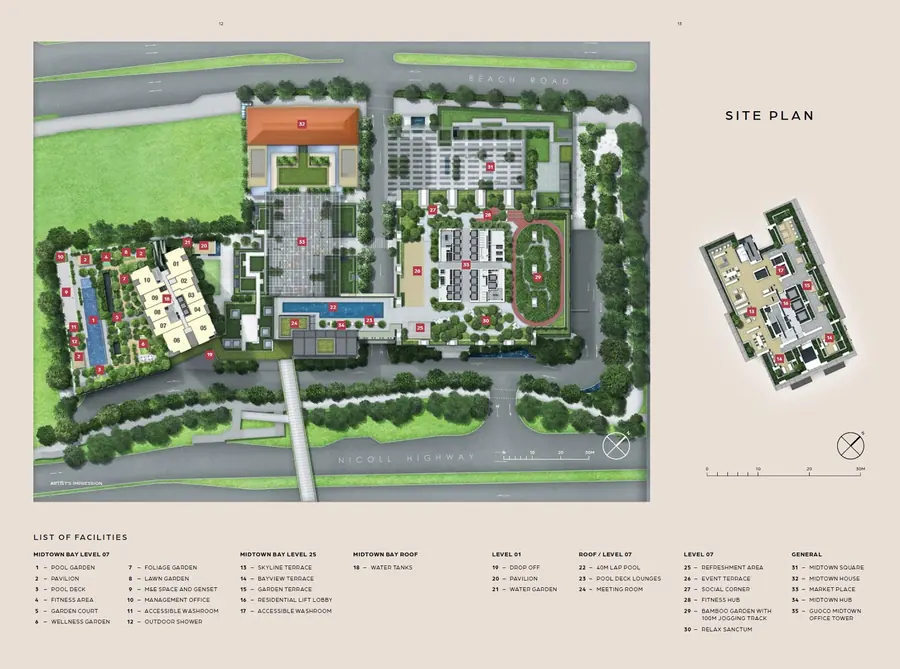 Midtown Bay — site plan 1, D07