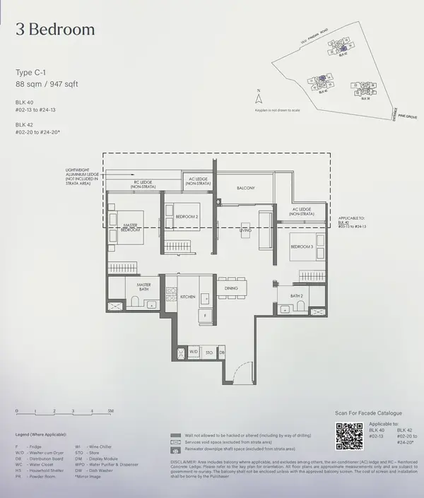 Nava Grove — floor plan C-1, 3 Bedroom, D21