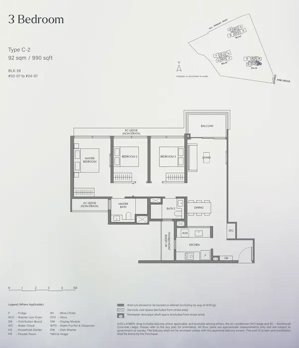 Nava Grove — floor plan C-2, 3 Bedroom, D21