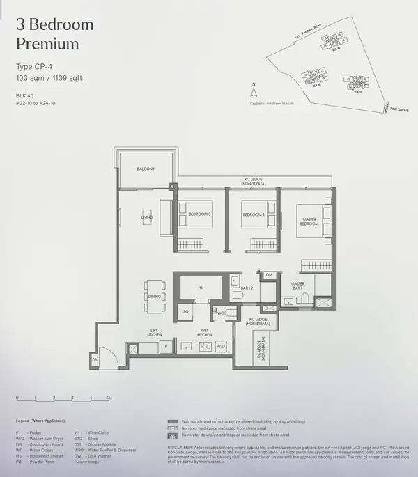 Nava Grove — floor plan CP-4, 3 Bedroom Premium, D21