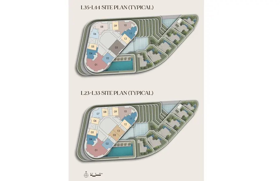 Newport Residences — site plan 2, D02
