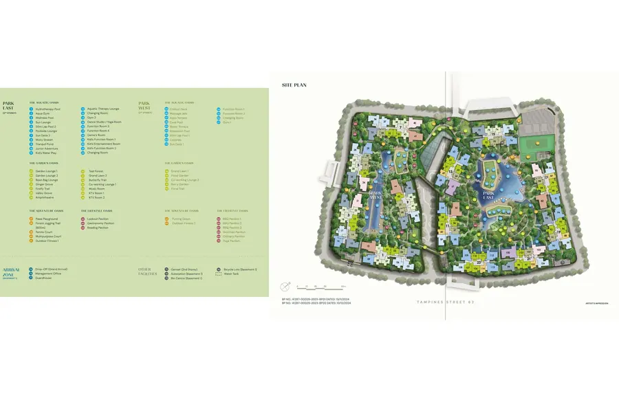 Parktown Residence — site plan 1, D18