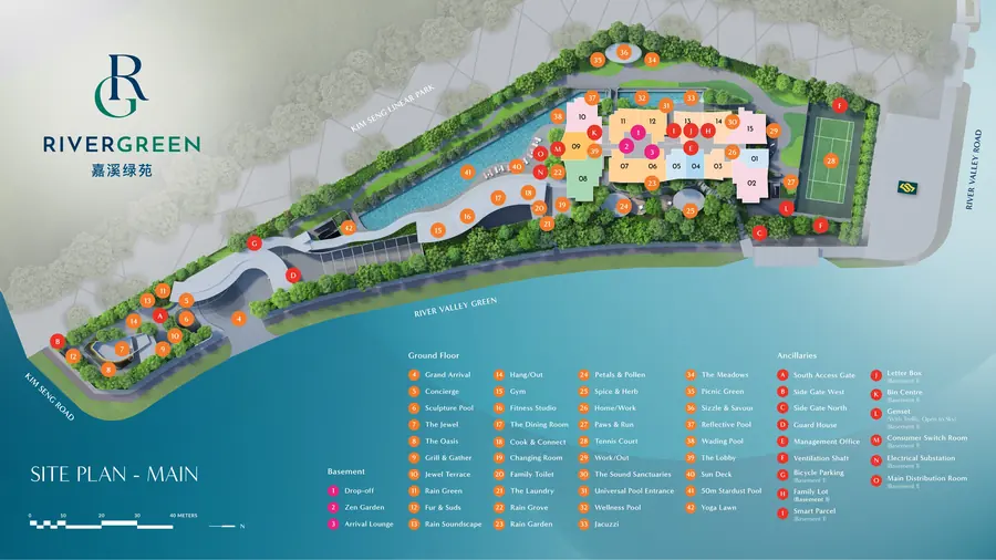 River Green — site plan 1, D09