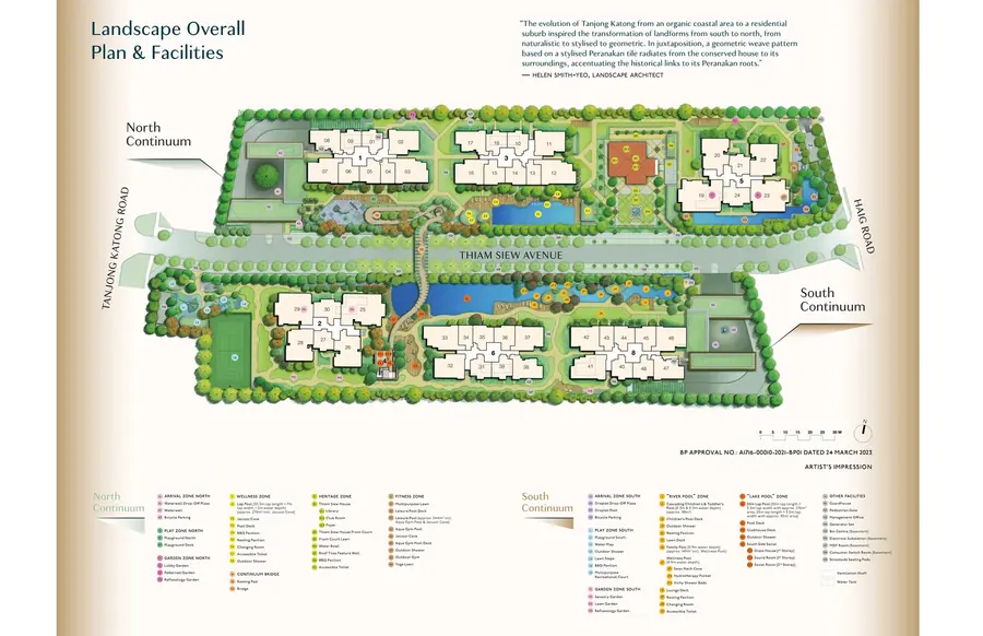 The Continuum — site plan 1, D15