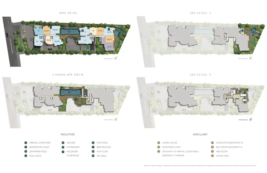 The Hillshore — site plan 1, D05