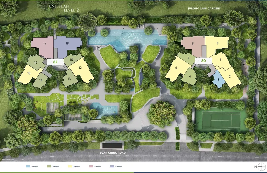 The Lakegarden Residences — site plan 2, D22