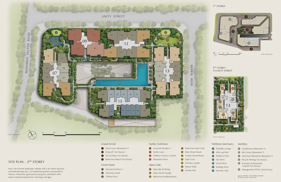 The Robertson Opus — site plan 1, D09