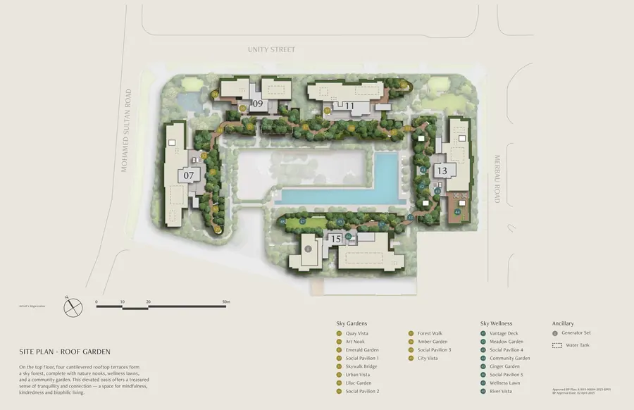 The Robertson Opus — site plan 2, D09