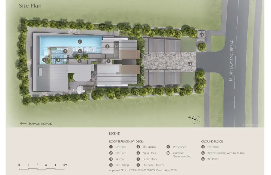 The Shorefront — site plan 1, D17