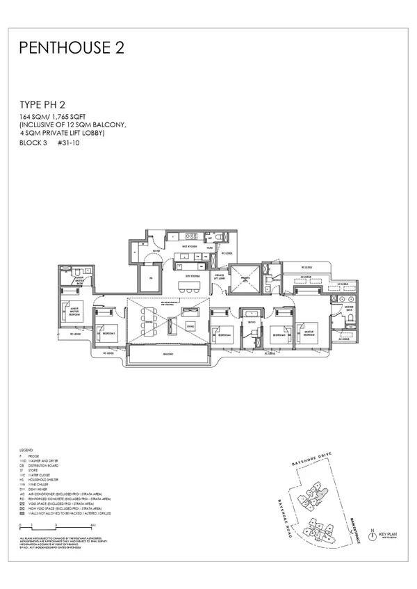 Vela Bay — floor plan PH 2, Penthouse 2, D16